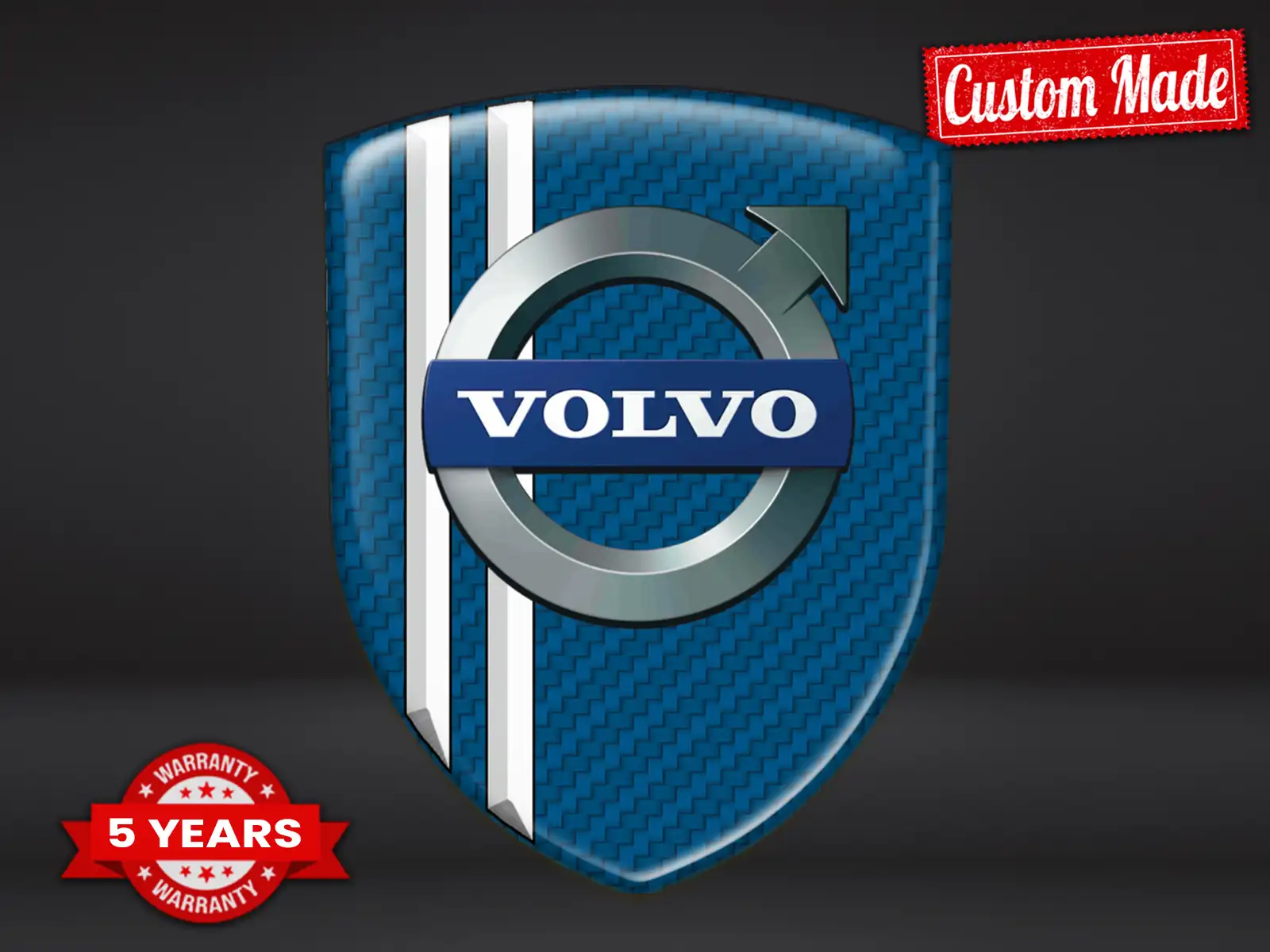 Volvo Etiqueta Impermeable Estilo Alta Gama Profesional